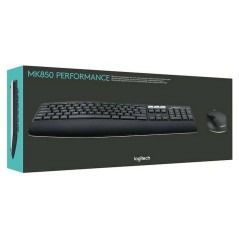 Tastiera e Mouse Logitech PERFORMANCE MK850 Nero AZERTY