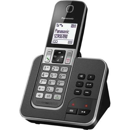 Telefono Senza Fili Panasonic KX-TGD320FRG Bianco Nero Grigio