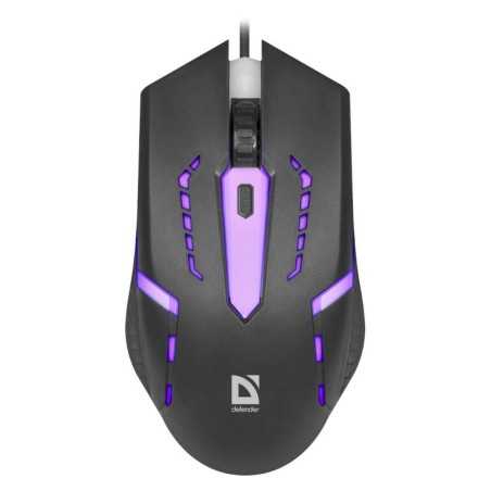 Mouse Ottico Mouse Ottico Defender FLASH MB-600L Nero