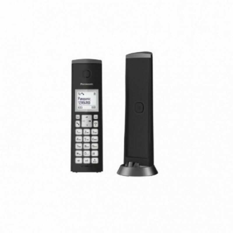 Telefono Senza Fili Panasonic KX-TGK210 DECT Bianco Nero