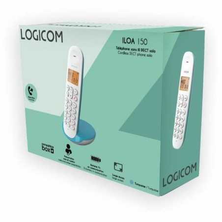 Telefono Fisso Logicom DECT ILOA 150 SOLO Turchese