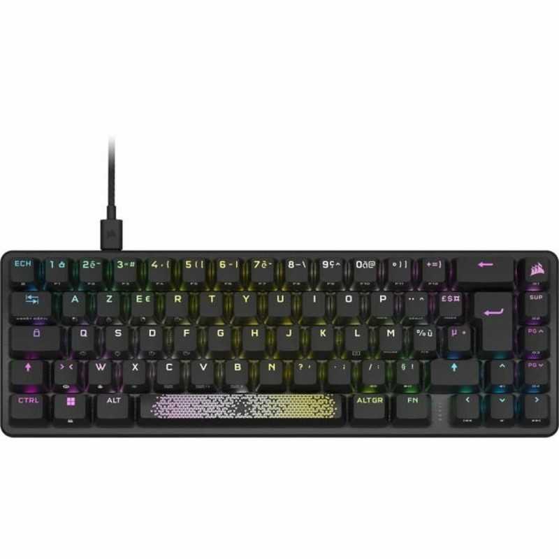 Tastiera Corsair K65 PRO MINI Nero Francese AZERTY