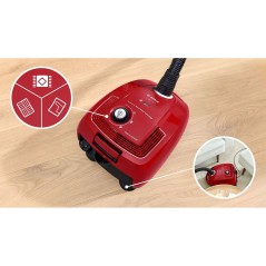 Aspirapolvere BOSCH BGB38RD2 Rosso Nero/Rosso 600 W