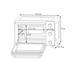 Fornello Continental Edison CEMF28B2 1500 W