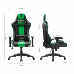 Sedia Gaming Tempest Vanquish  Verde