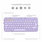 Tastiera Logitech K380 AZERTY Francese Lilla