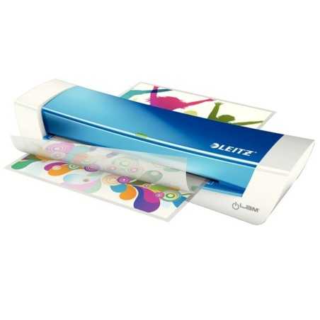 Plastificatrice Leitz iLAM Laminator Home Office A4 Azzurro Bianco