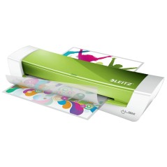 Plastificatrice Leitz iLAM Home Office A4 Bianco Verde