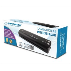 Plastificatrice Esperanza Laminator A4 Interstellar Nero