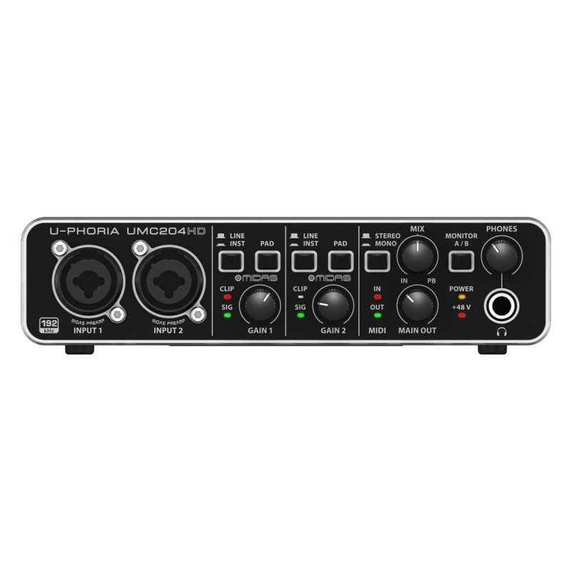 Interfaccia audio Behringer UMC204HD